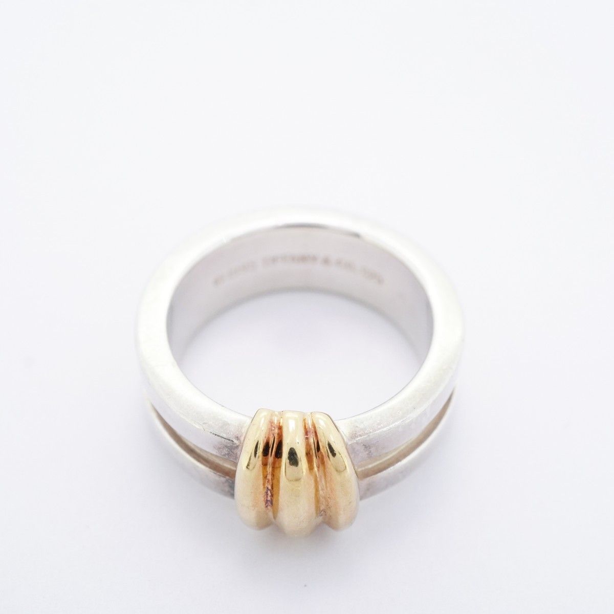 Tiffany & Co Ring Group Buds 18k Yellow Gold 925 Sterling Silver — view 3
