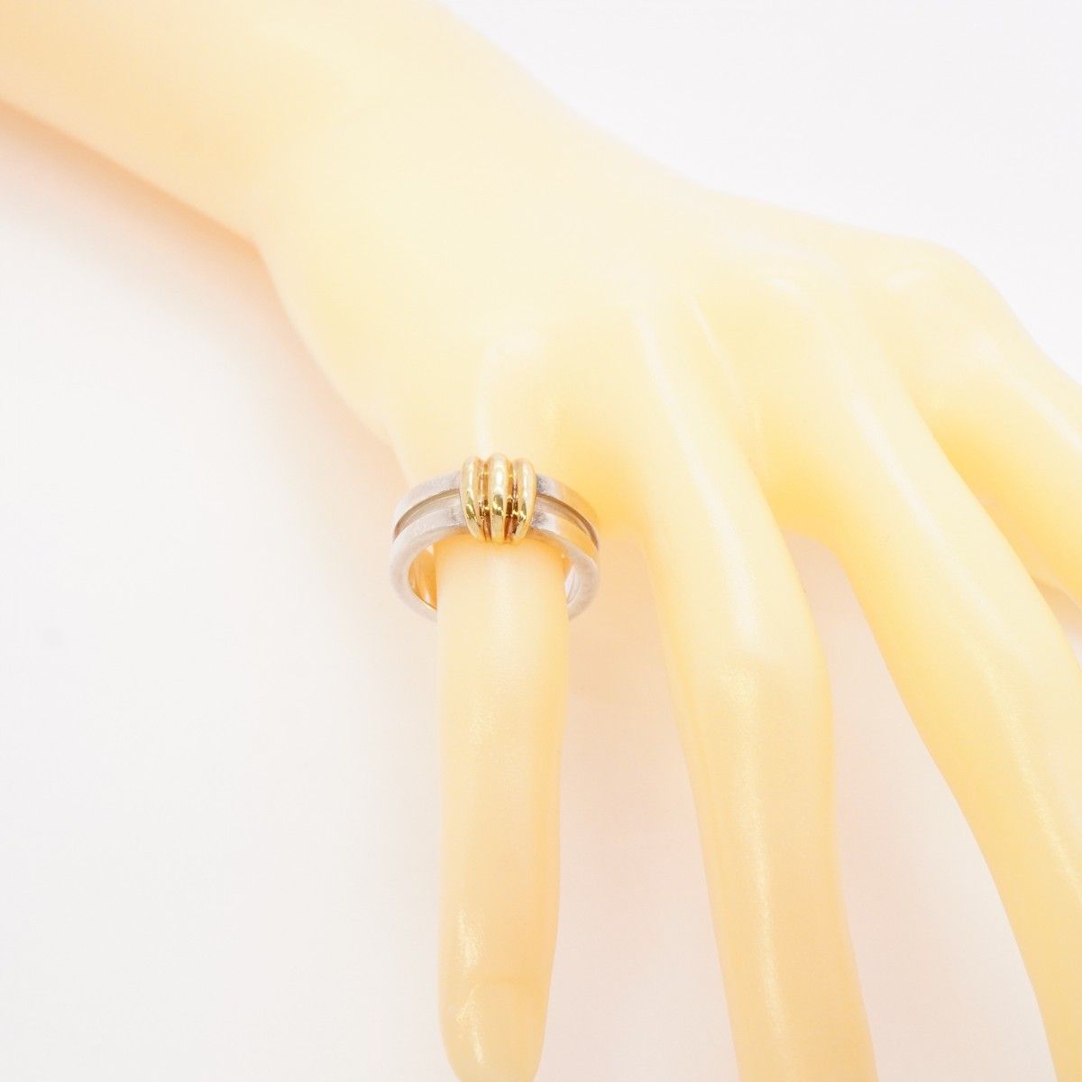 Tiffany & Co Ring Group Buds 18k Yellow Gold 925 Sterling Silver — view 7