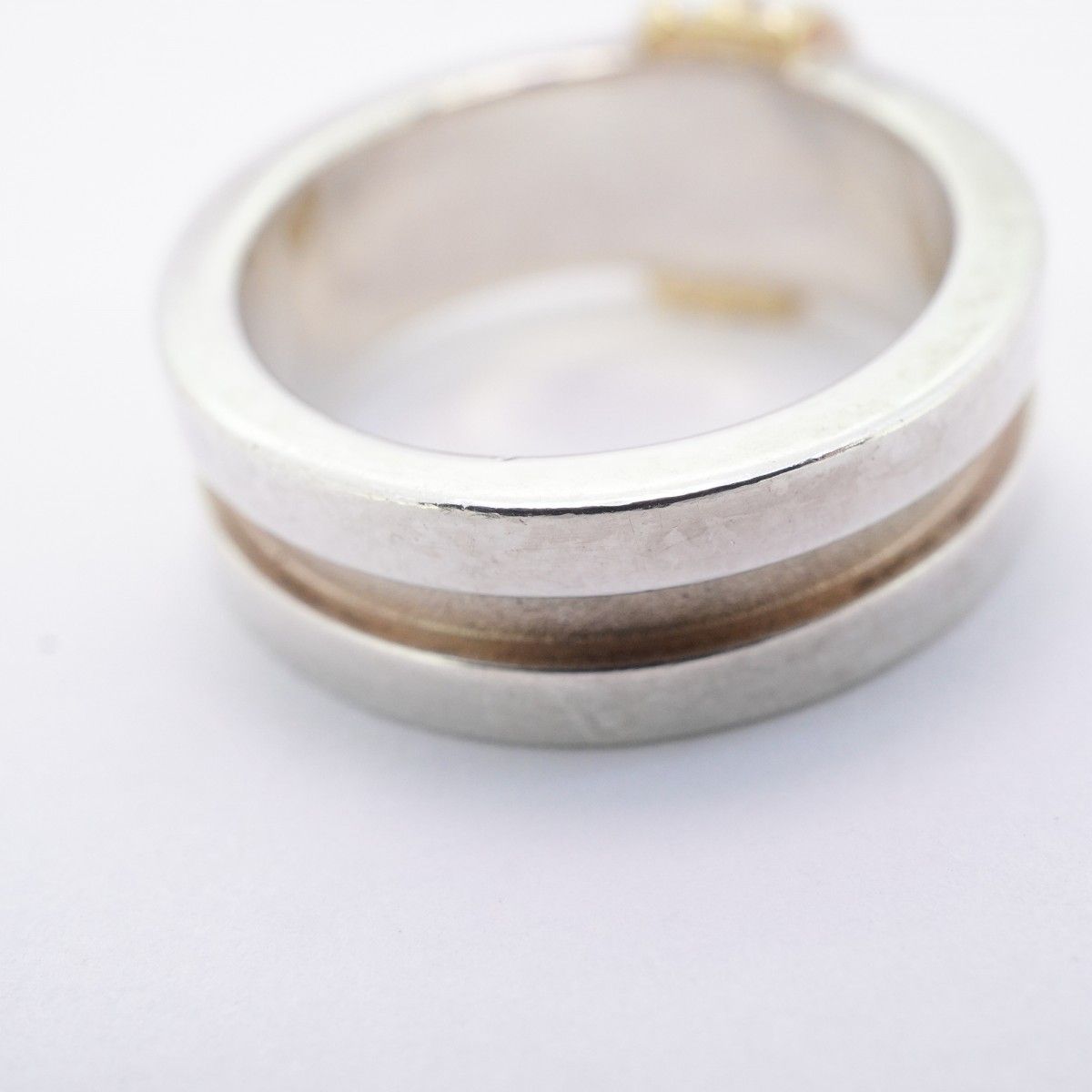 Tiffany & Co Ring Group Buds 18k Yellow Gold 925 Sterling Silver — view 8