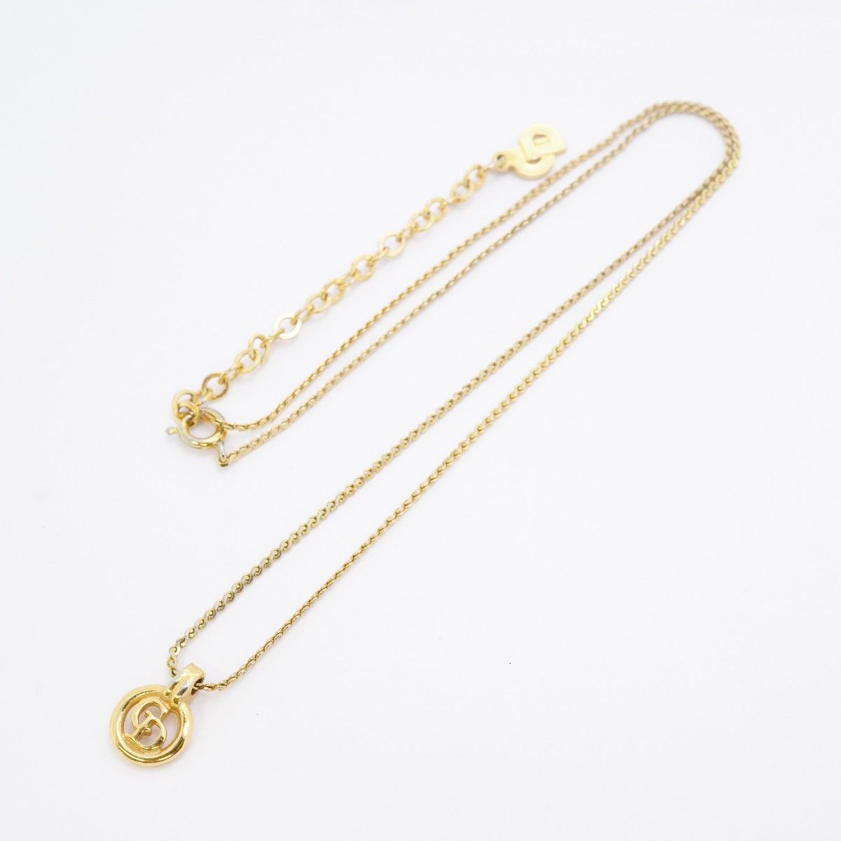 Dior Necklace CD Logo Gold Plated — view 3