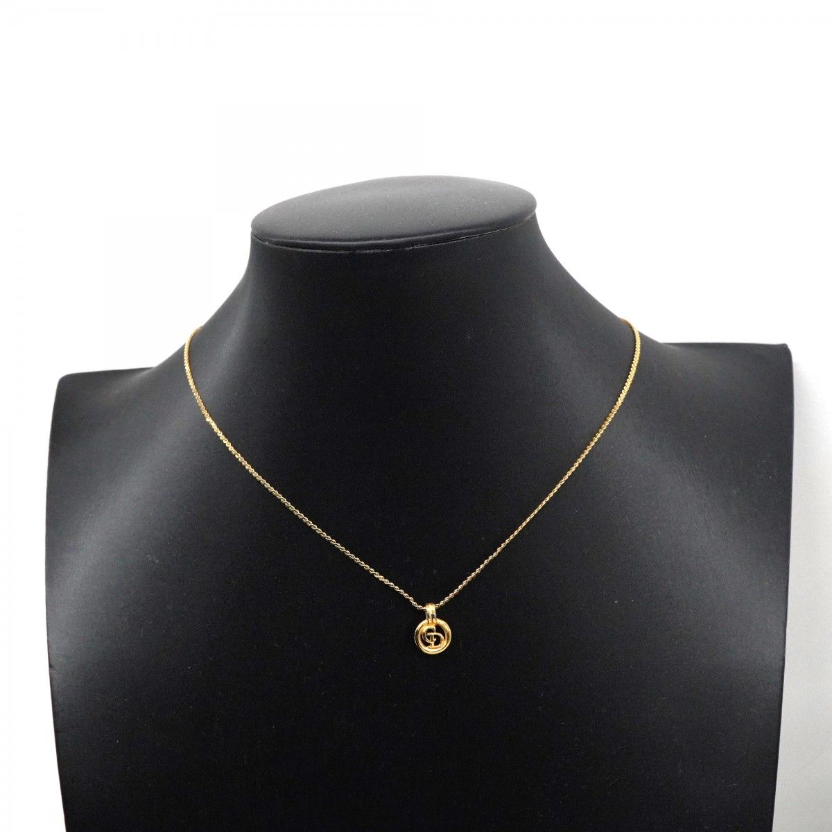 Dior Necklace CD Logo Gold Plated — view 6