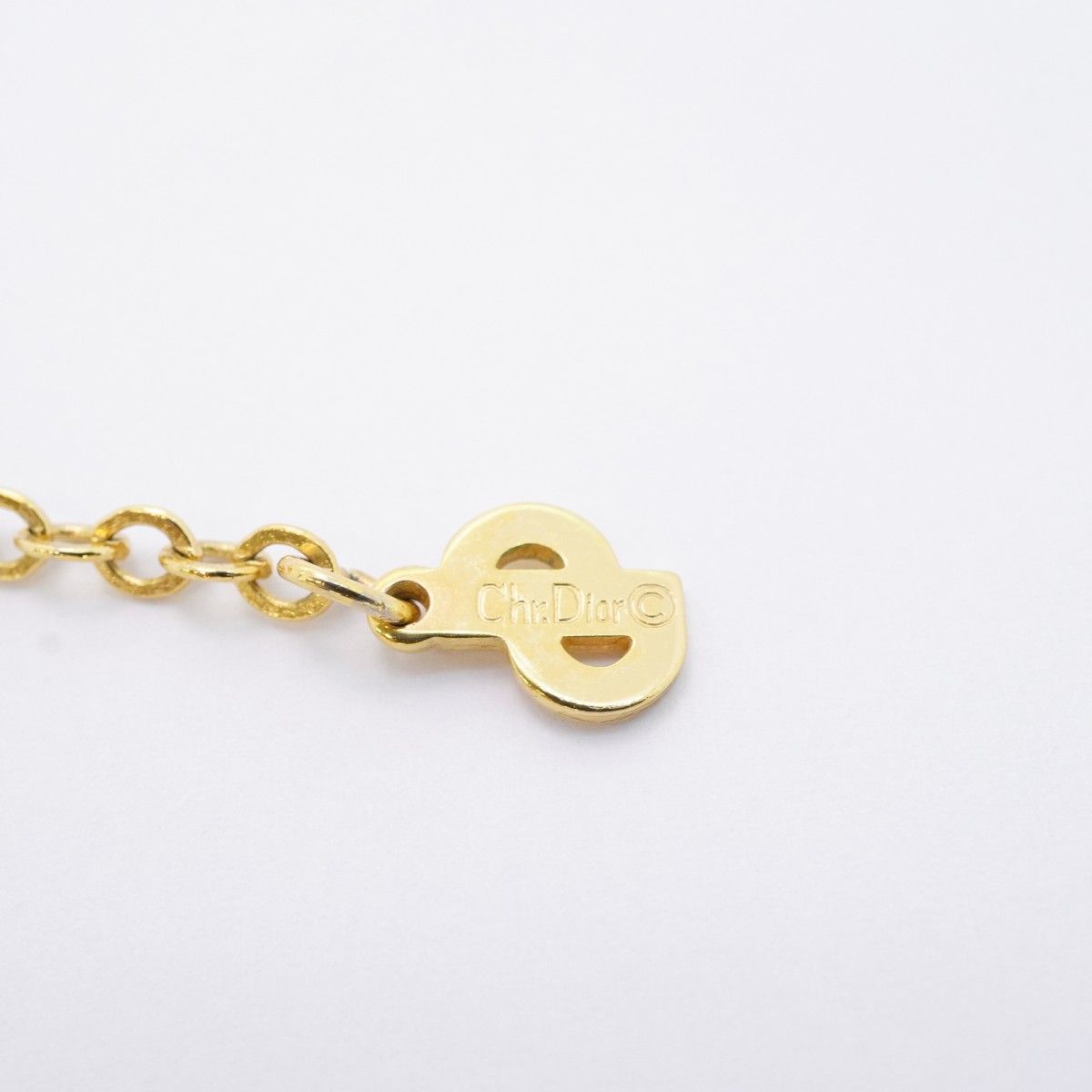 Dior Necklace CD Logo Gold Plated — view 5