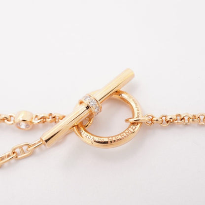 Hermes Bracelet Chaine D'ancre Chaos 18k Pink Gold Diamond — view 4