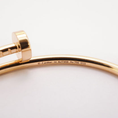 Cartier Bangle Just Ankle SM 18k Pink Gold Bracelet — view 4