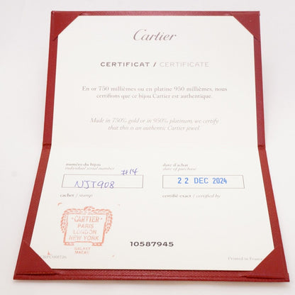 Cartier Bangle Just Ankle SM 18k Pink Gold Bracelet — view 7