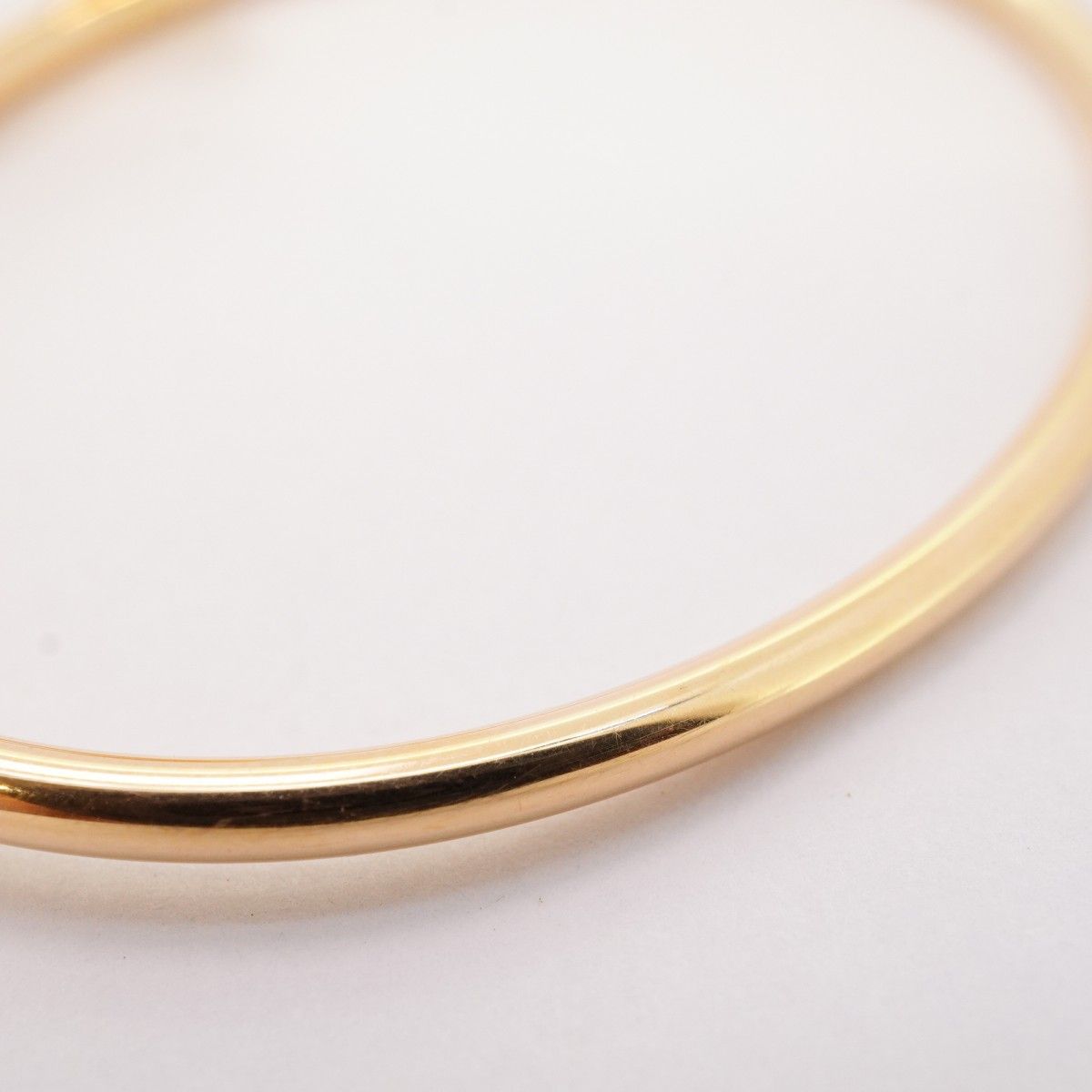 Cartier Bangle Just Ankle SM 18k Pink Gold Bracelet — view 8