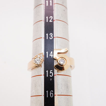 Chanel Ring Extra 18k Pink Gold Diamond — view 7