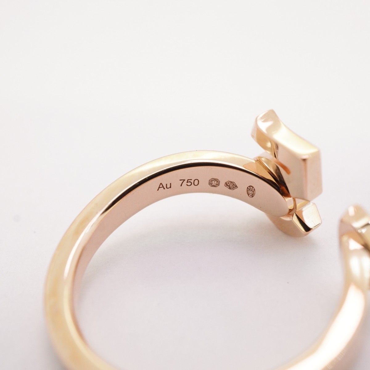 Chanel Ring Extra 18k Pink Gold Diamond — view 5