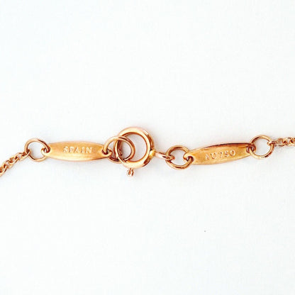 Tiffany & Co Necklace Open Heart 18k Pink Gold — view 5