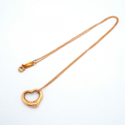 Tiffany & Co Necklace Open Heart 18k Pink Gold — view 3