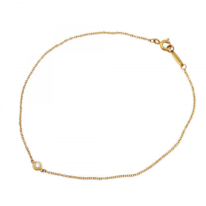Tiffany & Co Bracelet by the Yard 18k Yellow Gold Diamond