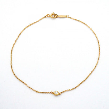Tiffany & Co Bracelet by the Yard 18k Yellow Gold Diamond — view 3