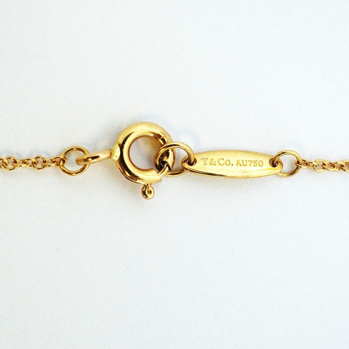Tiffany & Co Bracelet by the Yard 18k Yellow Gold Diamond — view 4