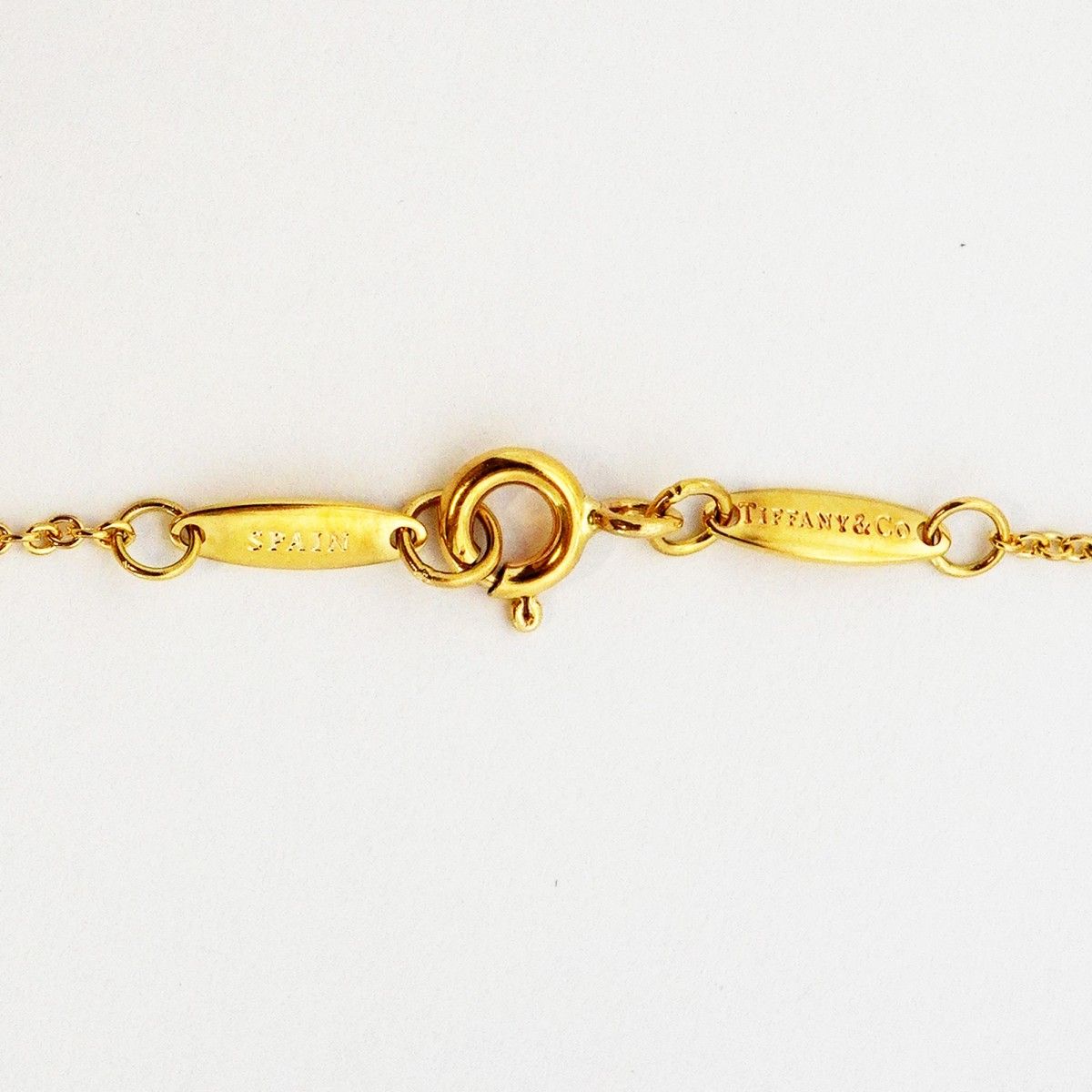 Tiffany & Co Necklace Open Heart 18k Yellow Gold — view 4