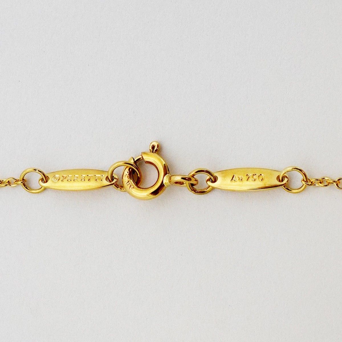 Tiffany & Co Necklace Open Heart 18k Yellow Gold — view 5