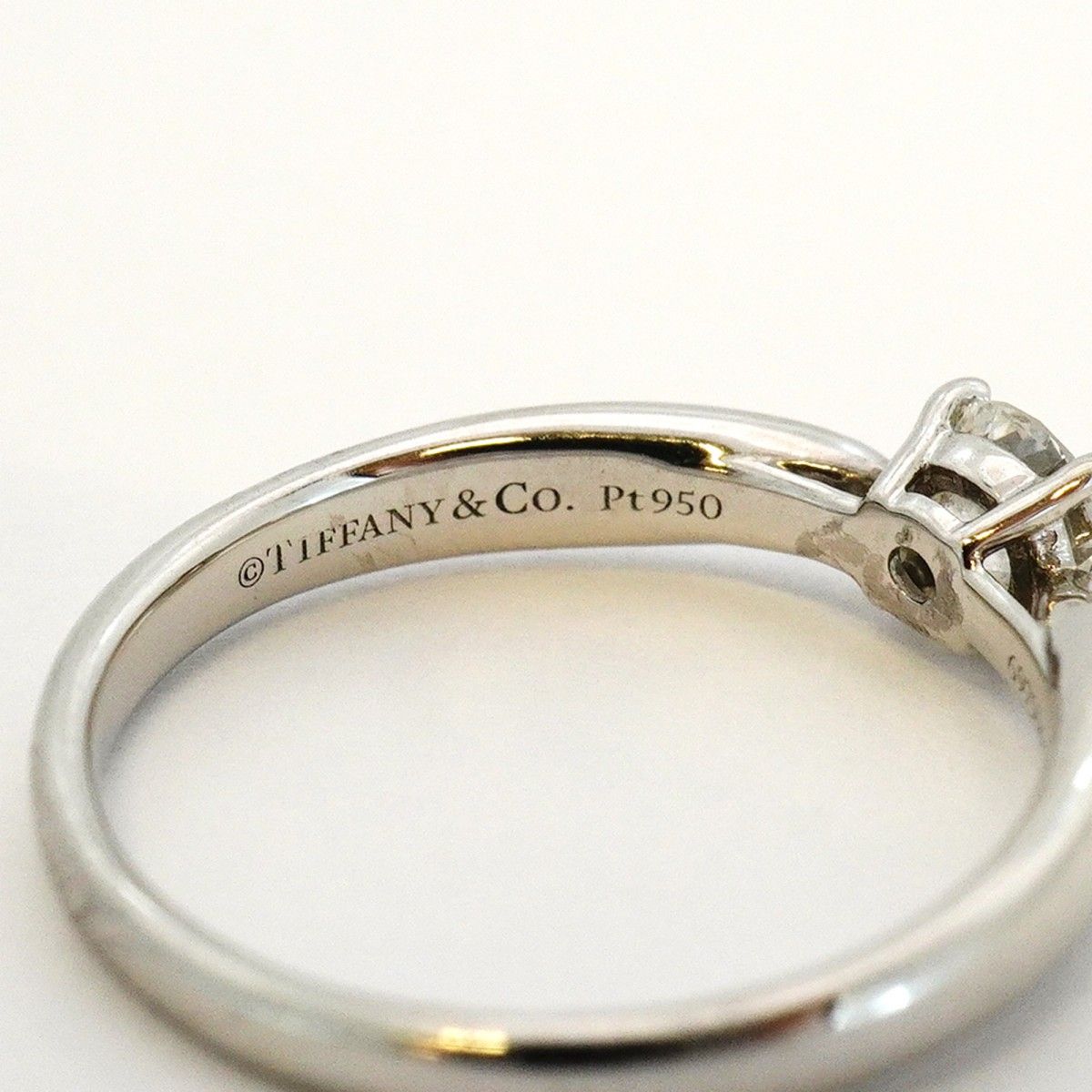 Tiffany & Co Ring Harmony Platinum Diamond — view 4