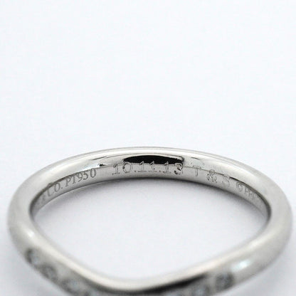 Tiffany & Co Ring T Cube Band Platinum Diamond — view 5