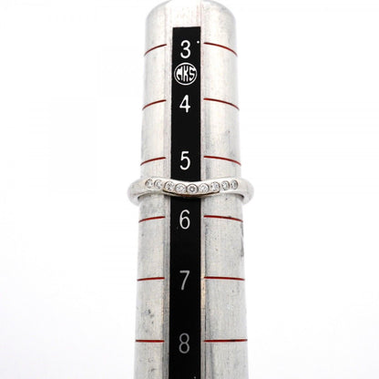 Tiffany & Co Ring T Cube Band Platinum Diamond — view 7