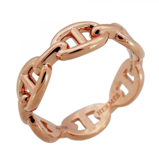 Hermes Ring Chaine D'ancre 18k Pink Gold