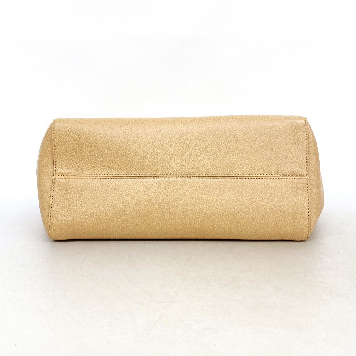Gucci Tote Swing Leather Beige Blue Gold — view 3
