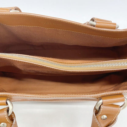 Celine Handbag Boogie Leather Brown Silver — view 4