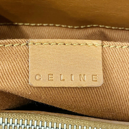 Celine Handbag Boogie Leather Brown Silver — view 5
