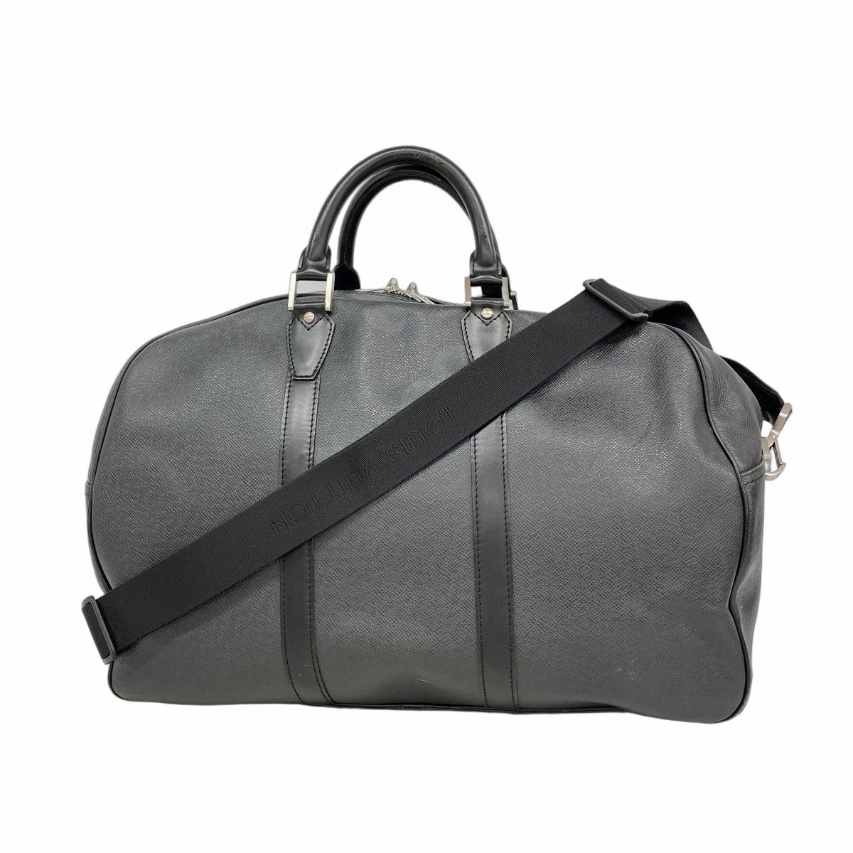 Louis Vuitton Boston Bag Taiga Kendall PM Ardoise