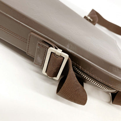 Louis Vuitton Shoulder Bag Monogram Glace Leather Bobbi Cafe — view 9
