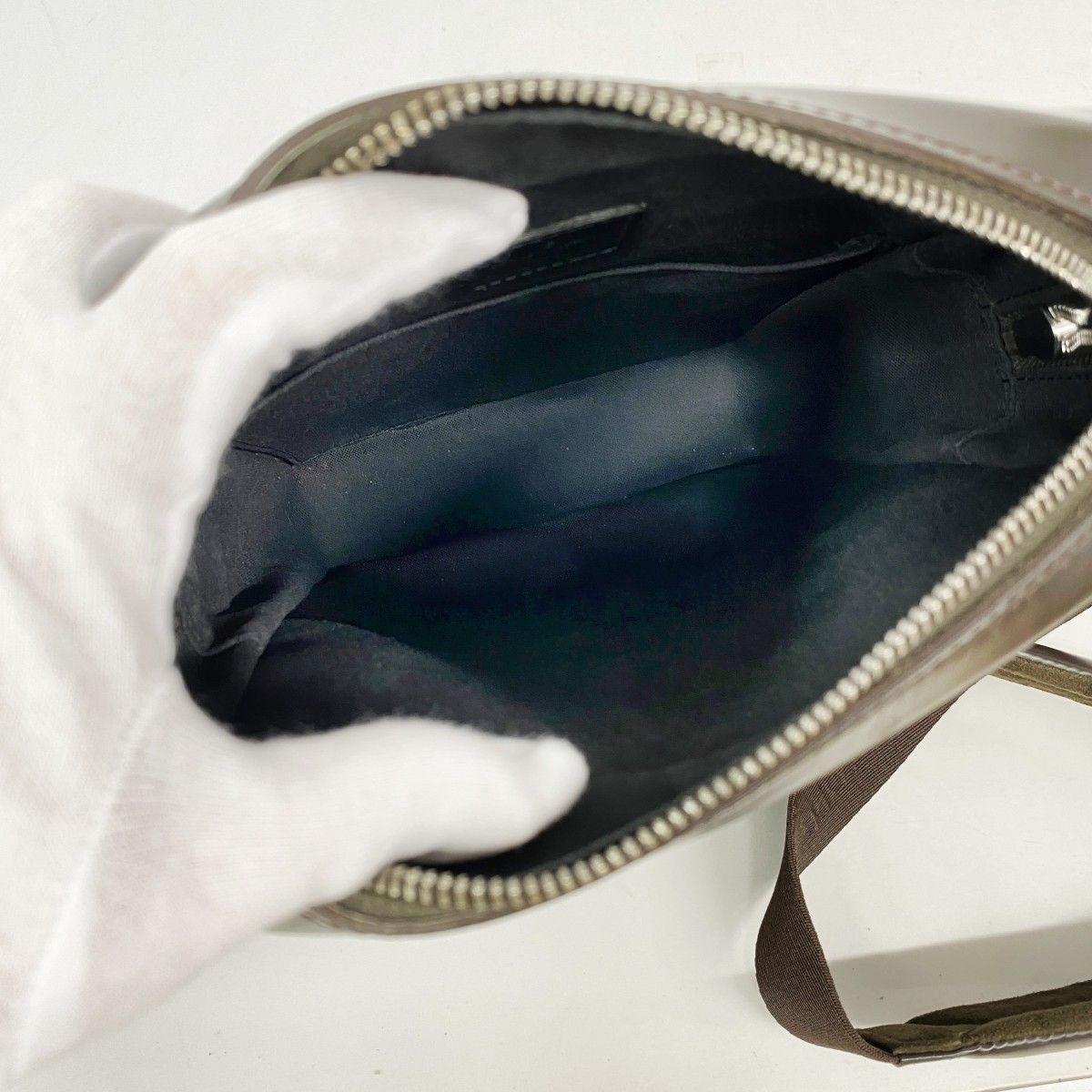 Louis Vuitton Shoulder Bag Monogram Glace Leather Bobbi Cafe — view 4