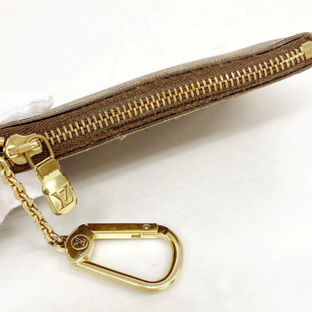 Louis Vuitton Coin Case Damier Pochette Cles Ebene — view 6