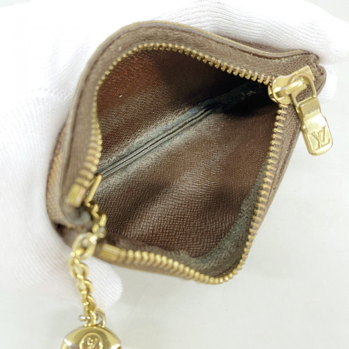 Louis Vuitton Coin Case Damier Pochette Cles Ebene — view 3