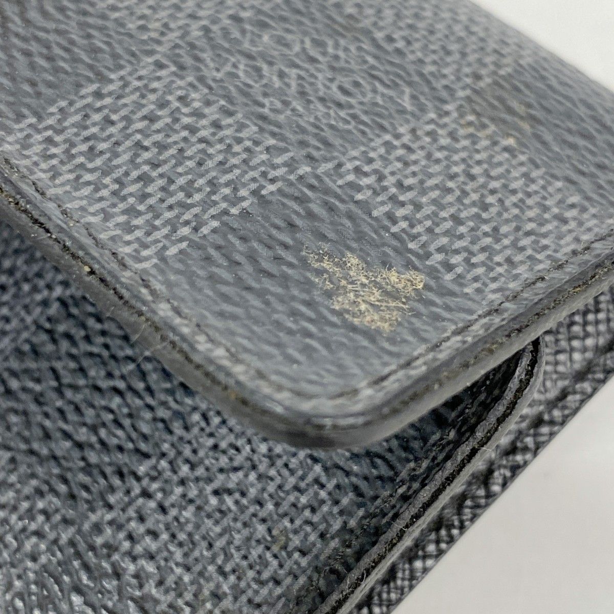 Louis Vuitton Key Case Damier Graphite Multicles 6 Black Key Holder — view 6