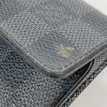 Louis Vuitton Key Case Damier Graphite Multicles 6 Black Key Holder — view 6
