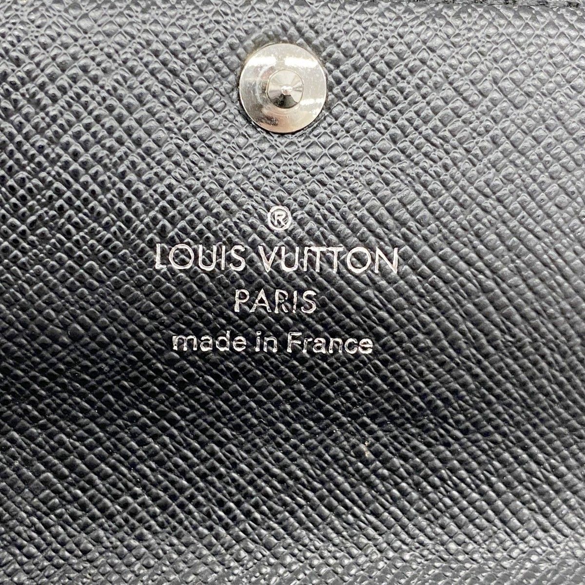 Louis Vuitton Key Case Damier Graphite Multicles 6 Black Key Holder — view 4