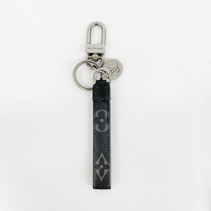 Louis Vuitton Key Holder Charm Monogram Eclipse Dragon Black — view 6