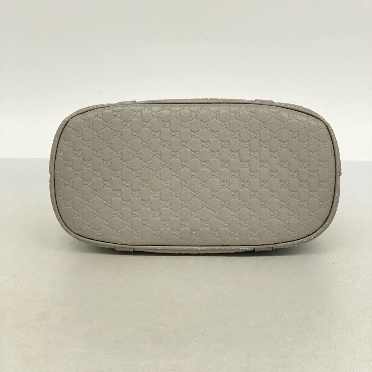 Gucci Handbag Guccissima Leather Gray Gold 2-Way — view 3