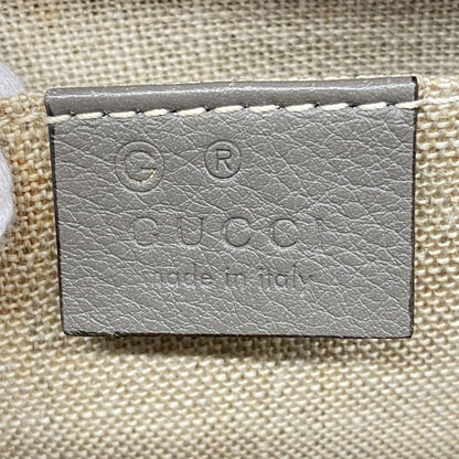 Gucci Handbag Guccissima Leather Gray Gold 2-Way — view 5