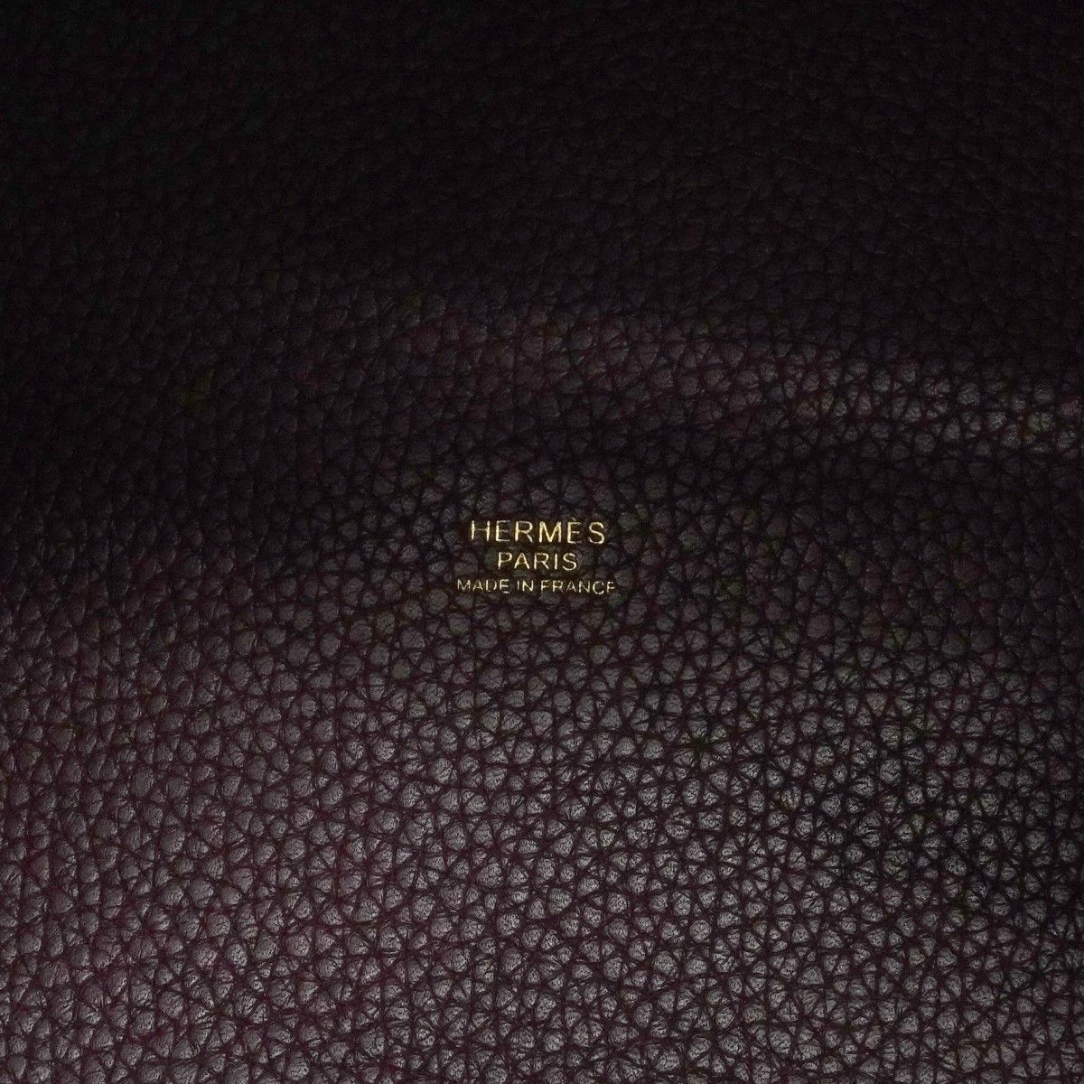 Hermes Handbag Picotin Lock Eclat MM Taurillon Clemence Swift Purun Orange — view 5