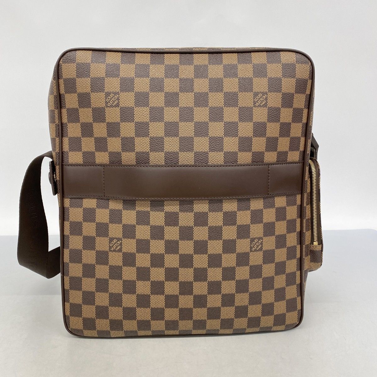 Louis Vuitton Shoulder Bag Damier Olaf GM Ebene — view 9
