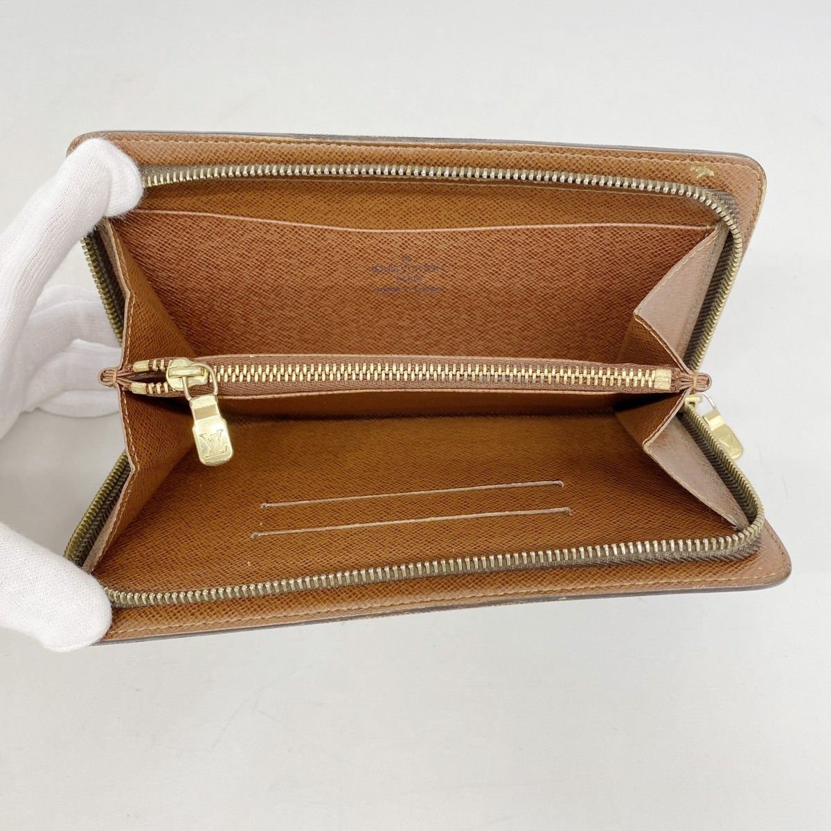 Louis Vuitton Wallet Monogram Porte-Monnaie Gip Brown — view 3