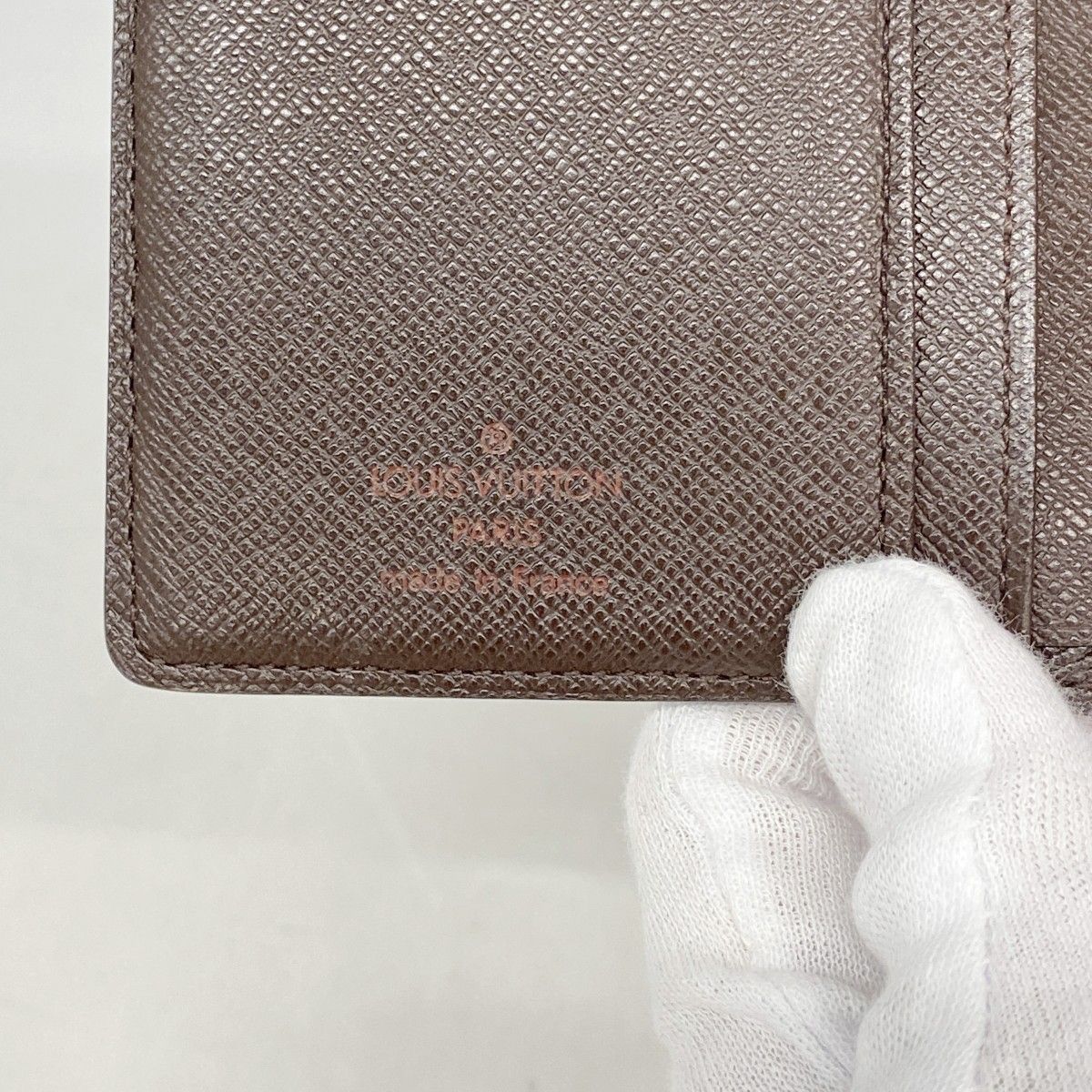 Louis Vuitton Wallet Damier Porte-Monnaie Viennois Ebene — view 4