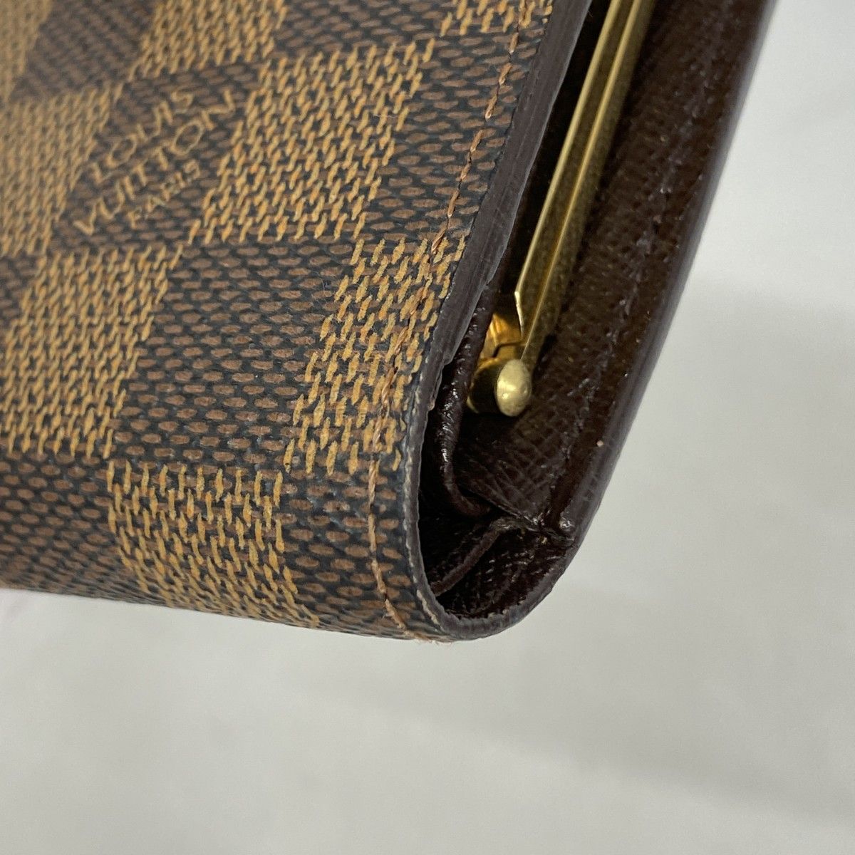 Louis Vuitton Wallet Damier Porte-Monnaie Viennois Ebene — view 7