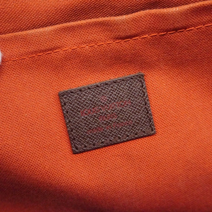 Louis Vuitton Shoulder Bag Damier Belem MM Ebene — view 5