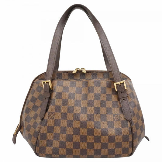 Louis Vuitton Shoulder Bag Damier Belem MM Ebene