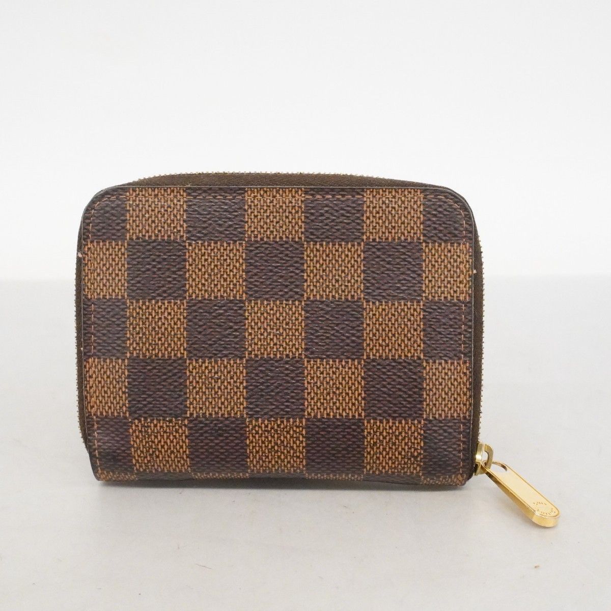 Louis Vuitton Coin Case Damier Zippy Purse Ebene — view 9