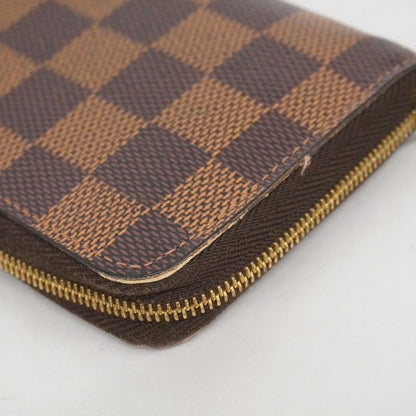 Louis Vuitton Coin Case Damier Zippy Purse Ebene — view 5