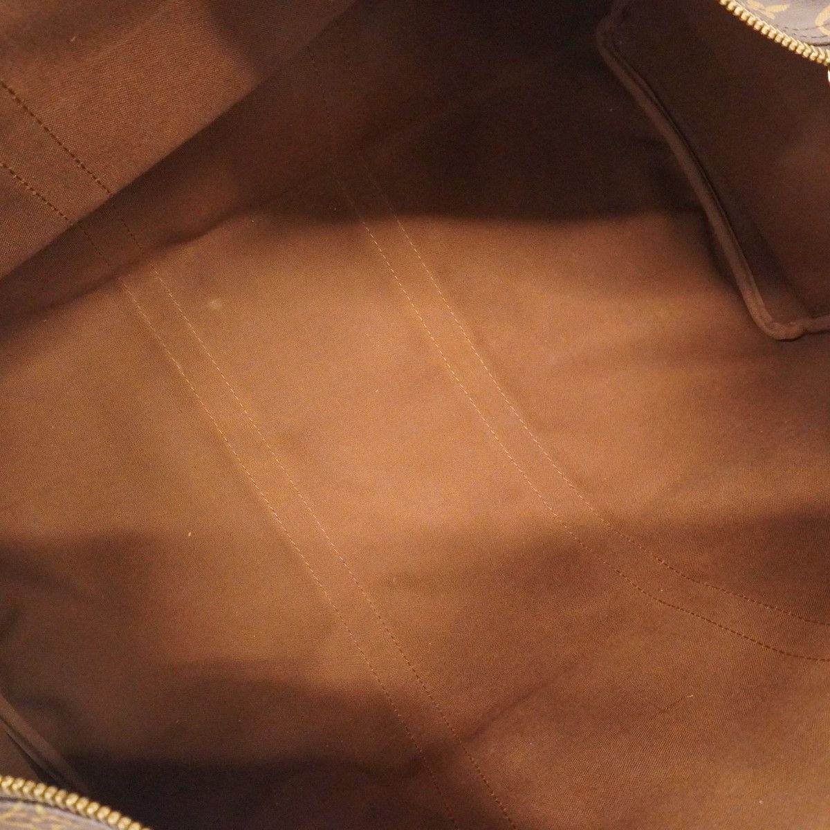 Louis Vuitton Boston Bag Monogram Keepall 50 Brown — view 4