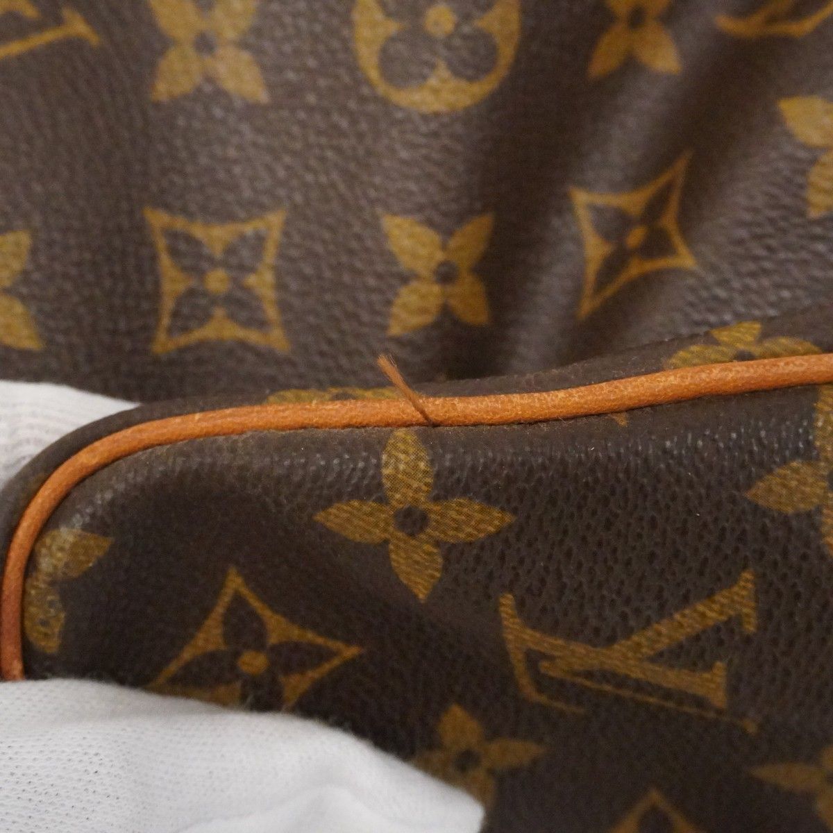 Louis Vuitton Boston Bag Monogram Keepall 50 Brown — view 6