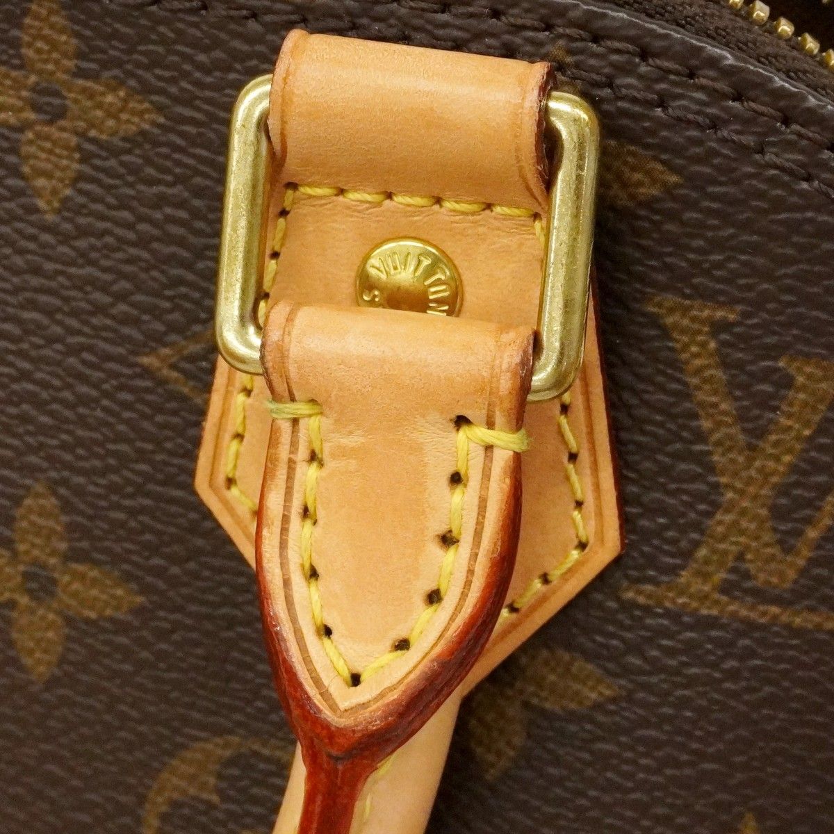 Louis Vuitton Handbag Monogram Alma BB Brown 2-Way — view 8