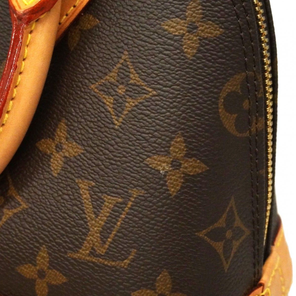 Louis Vuitton Handbag Monogram Alma BB Brown 2-Way — view 7